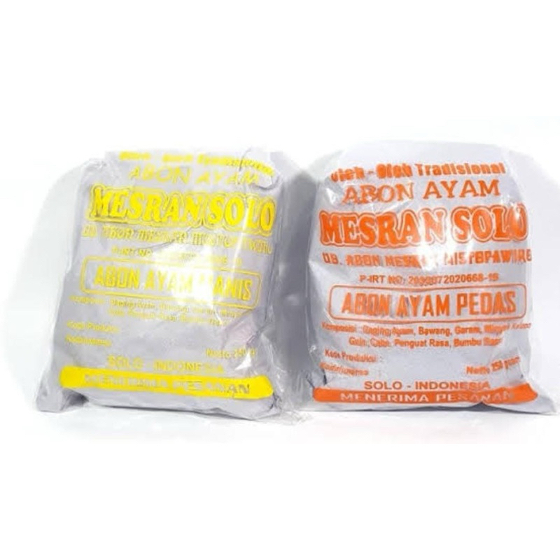 

Abon Ayam Mesran Solo