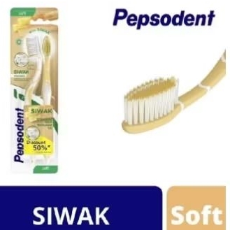 Pepsodent siwak sikat gigi isi 2