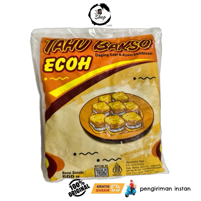 

ECOH TAHU BAKSO 500 gr