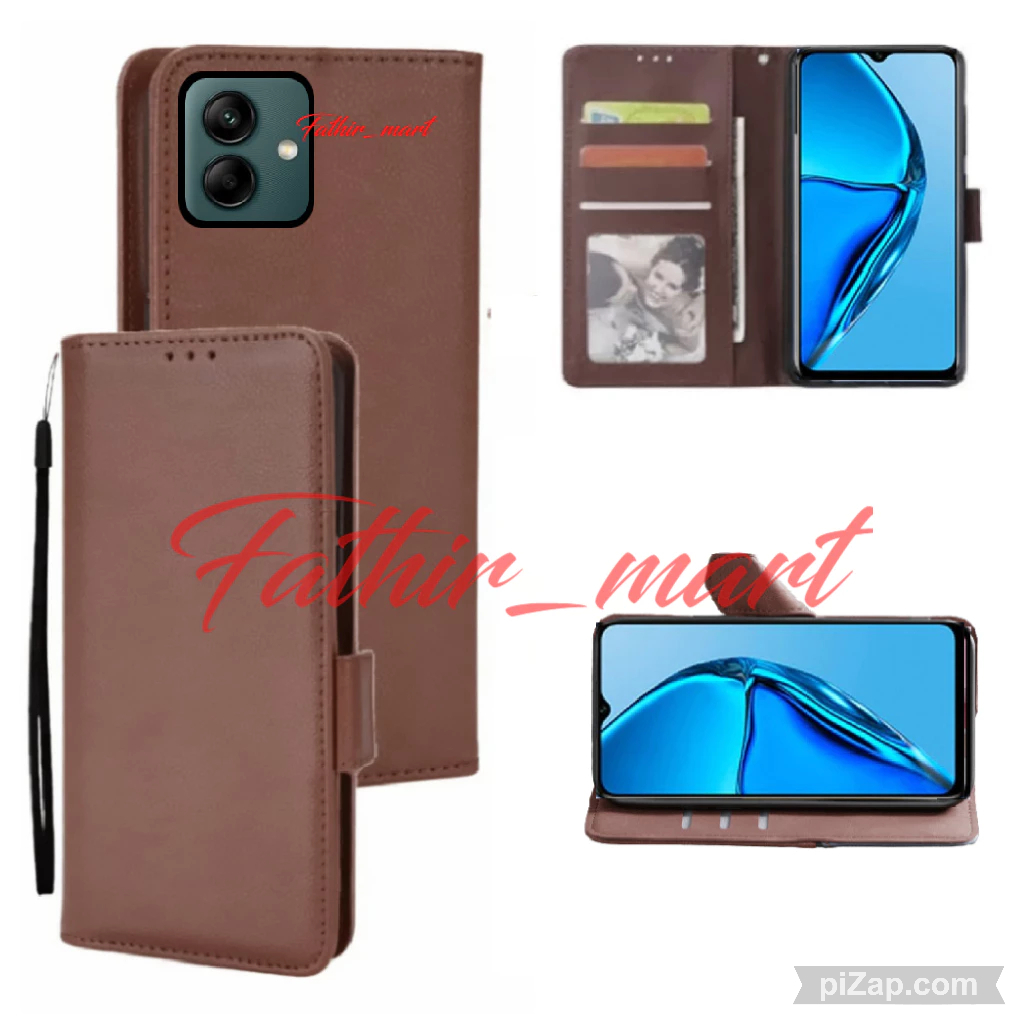 CASE DOMPET SAMSUNG A06 CASING SARUNG HP DOMPET HP LEATHER WALLET