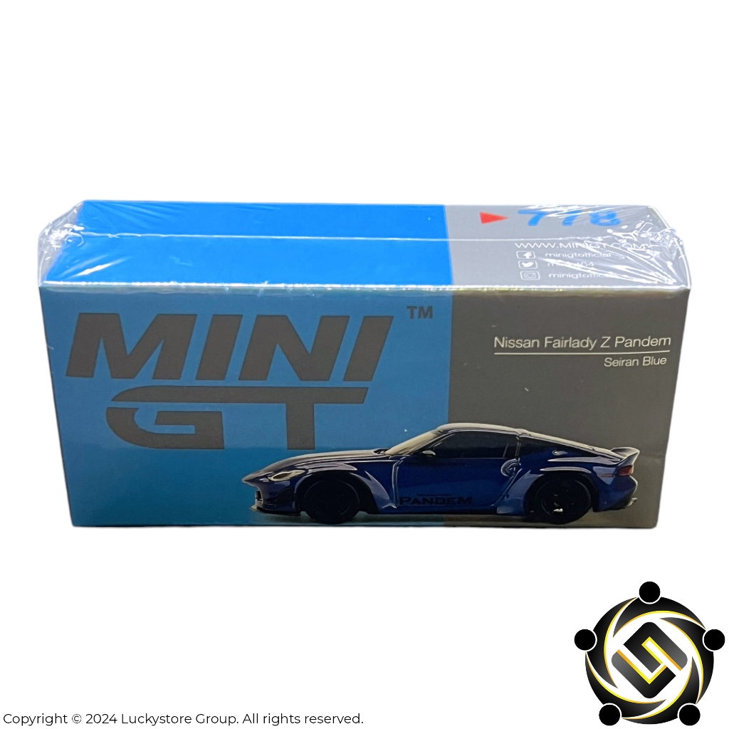 MINI GT MINIGT 778 Nissan Z Pandem Seiran Blue