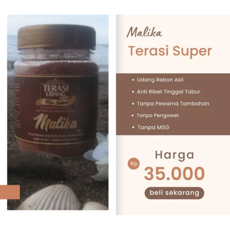 

malika terasi super bubuk