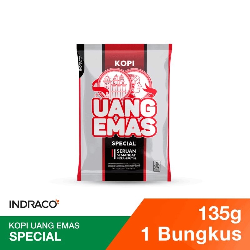 

kopi uang emas 135 gram free gelas kopi hitam kopi murah kopi lokal