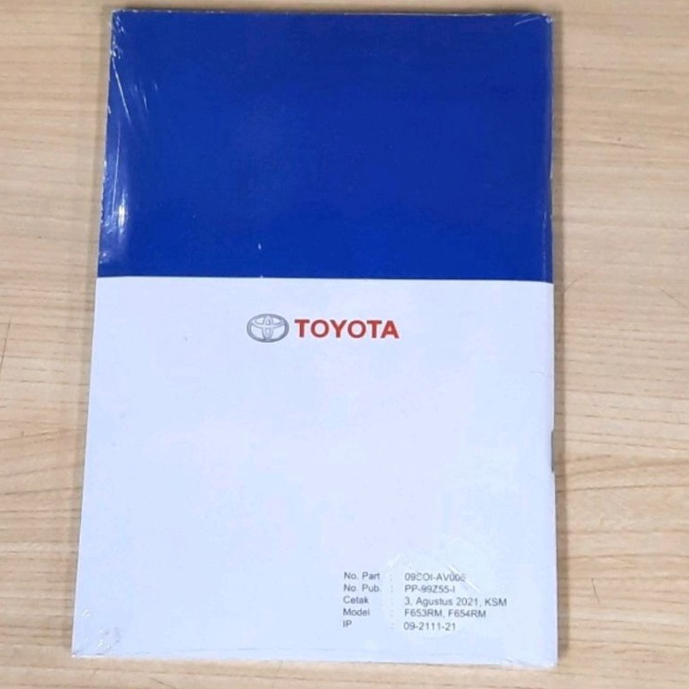 KODE L67C manual book buku pedoman grand new avanza 218 219 22