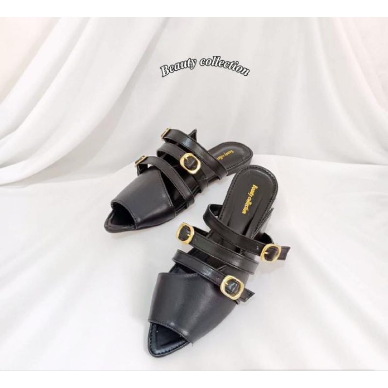 MuleLuxe Sendal Mules Ringan,Sendal Mules Modern,Sendal Mules Datar,Sendal Mules Murah,Sendal Mules 