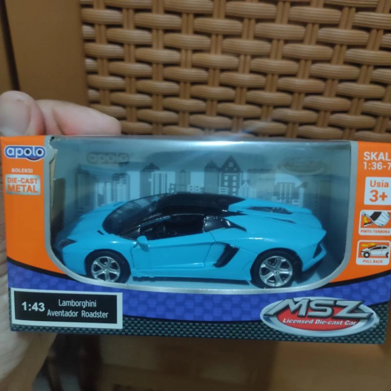 [FOTO ASLI] Diecast Apolo Lamborghini asli Diecast Lamborghini Roadster Asli