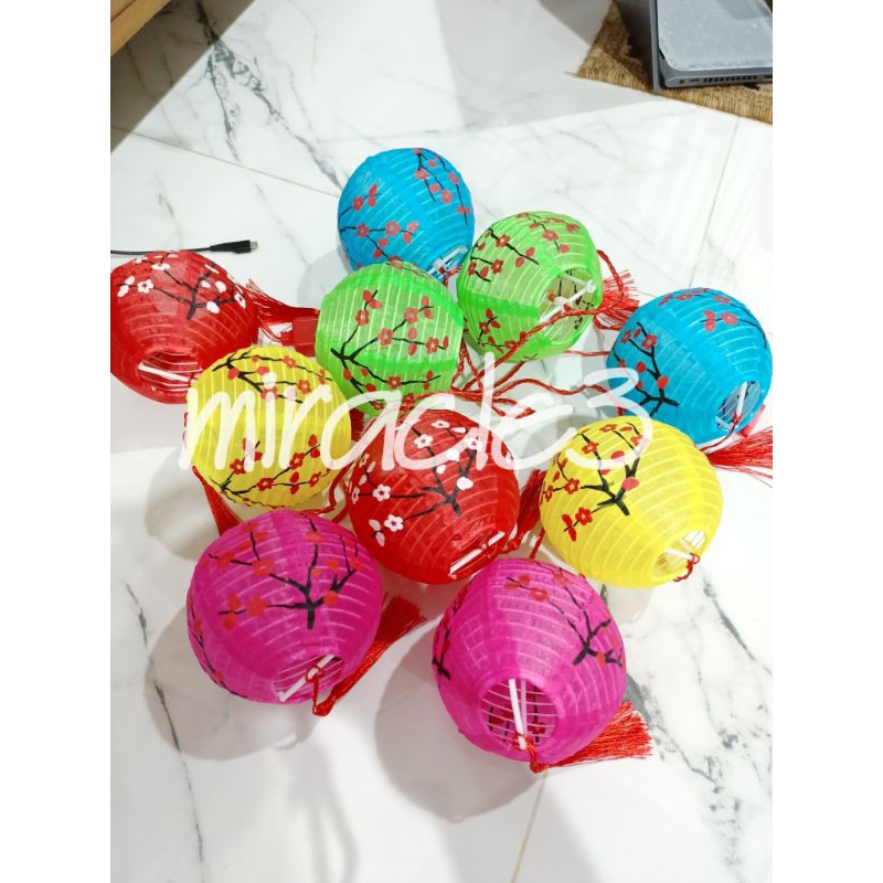 lampu imlek / lampion lampu / lampu lampion imlek / lampu imlek motif lampion