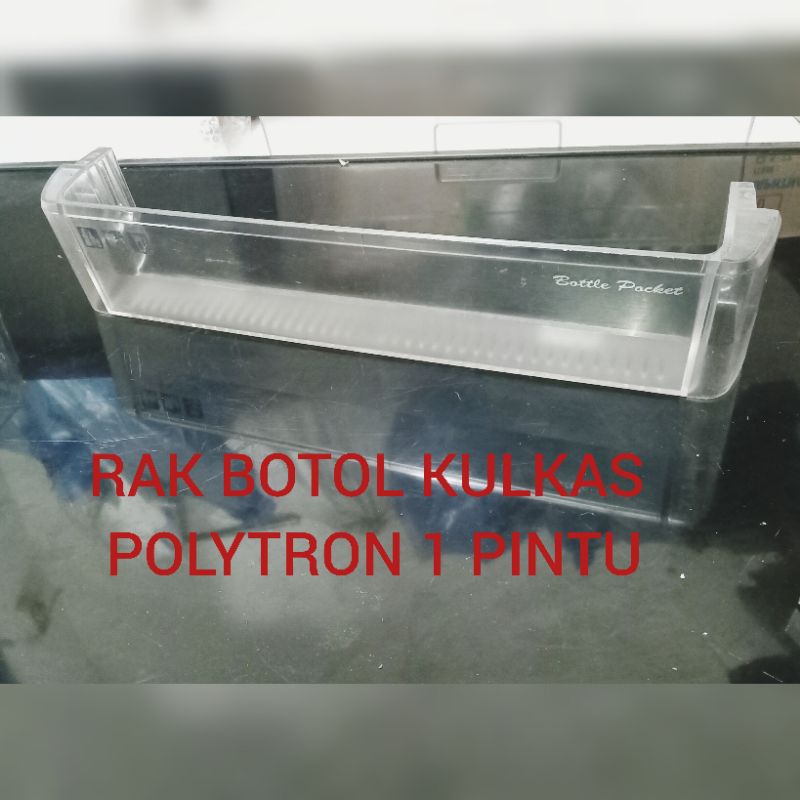 RAK BOTOL KULKAS POLYTRON 1 PINTU.PRB-189.SECOND ORI