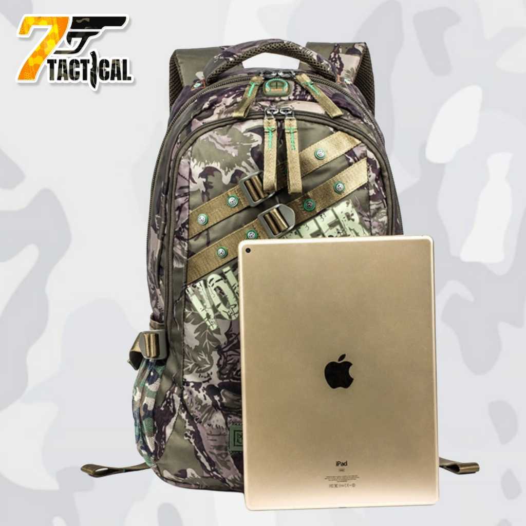 Tas ransel Volunteer (01) camo Tas Volunter Camo Tas Gunung tas tactical oudoor camping luar ruangan