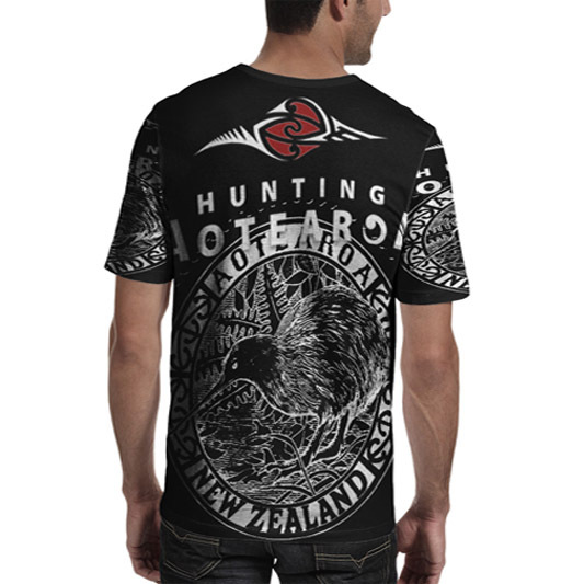 Kaos Aotearoa New Zealand Tshirt Fullprint Bahan Polyester Jersey [PO 3 Hari] || Silahkan Langsung O
