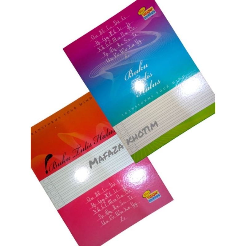 

BUKU HALUS TEGAK BERSAMBUNG \ BUKU HALUS VISION