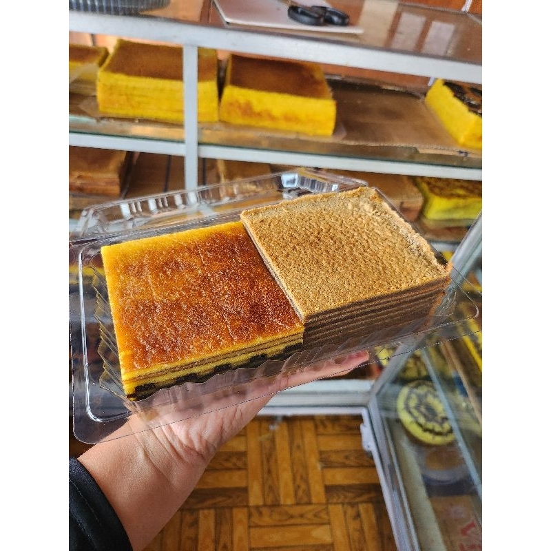 

kue basah mix 2 rasa lapis tikar dan engkak ketan