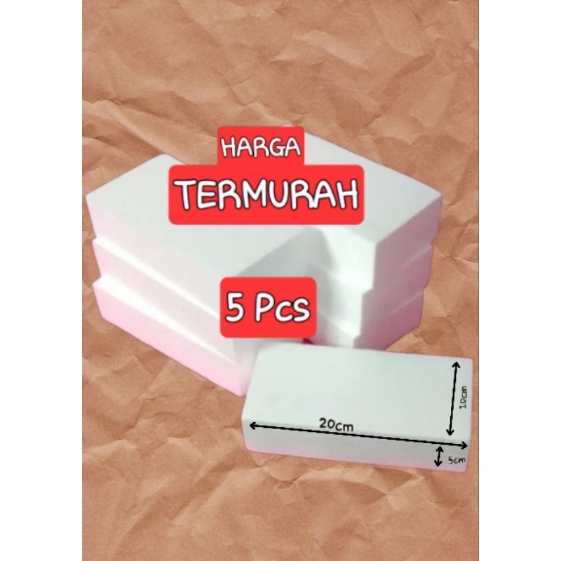 (5 Pcs) Harga Termurah Styrofoam Flower / Busa Buket / Gabus Buket / Styrofoam Buket