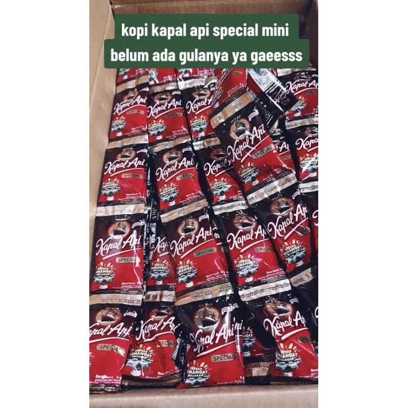 

KAPAL API MINI TANPA GULA 1 DUS ISI 20 RCG