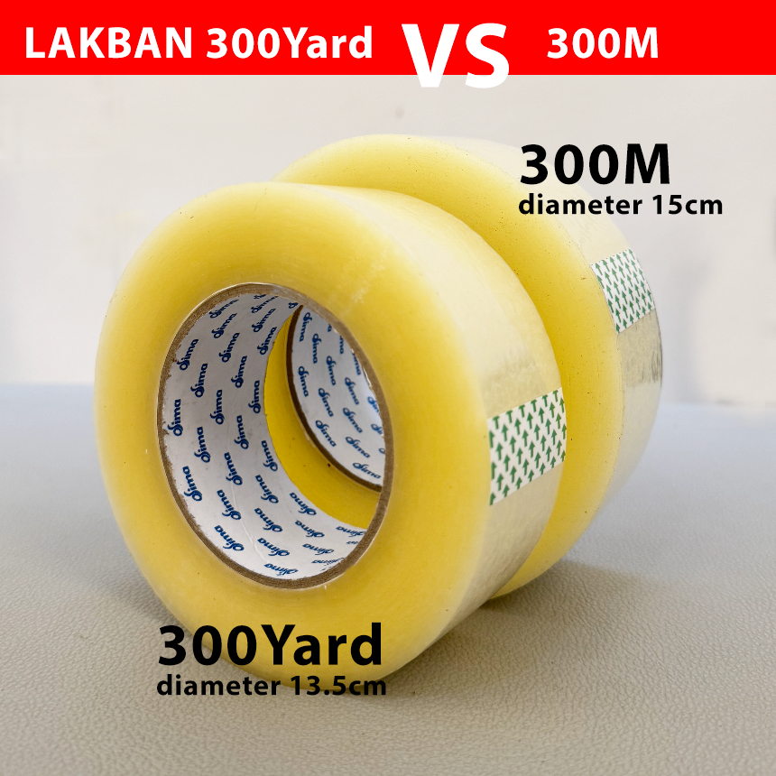 

SM Online Lakban Bening 45mm 300m Isolasi Tape Bening Grosir Ekonomis Plakban