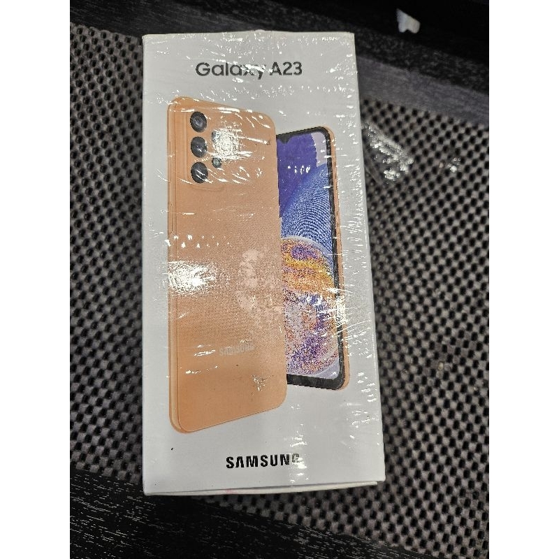 box dus samsung galaxy / samsung A23 6/128 peach ori copotan
