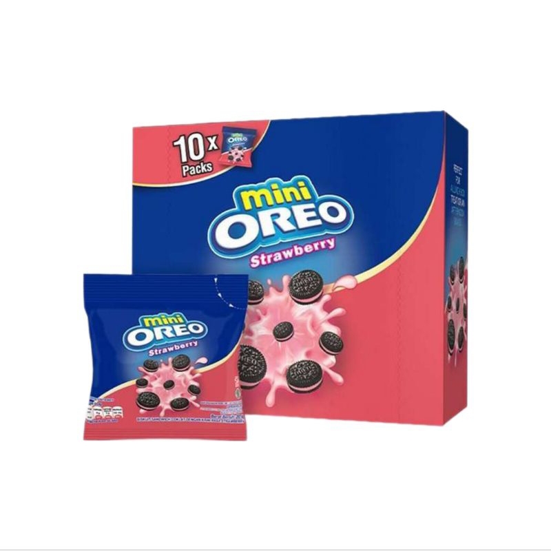 

Mini Oreo Strawberry (1 box/10 pack)
