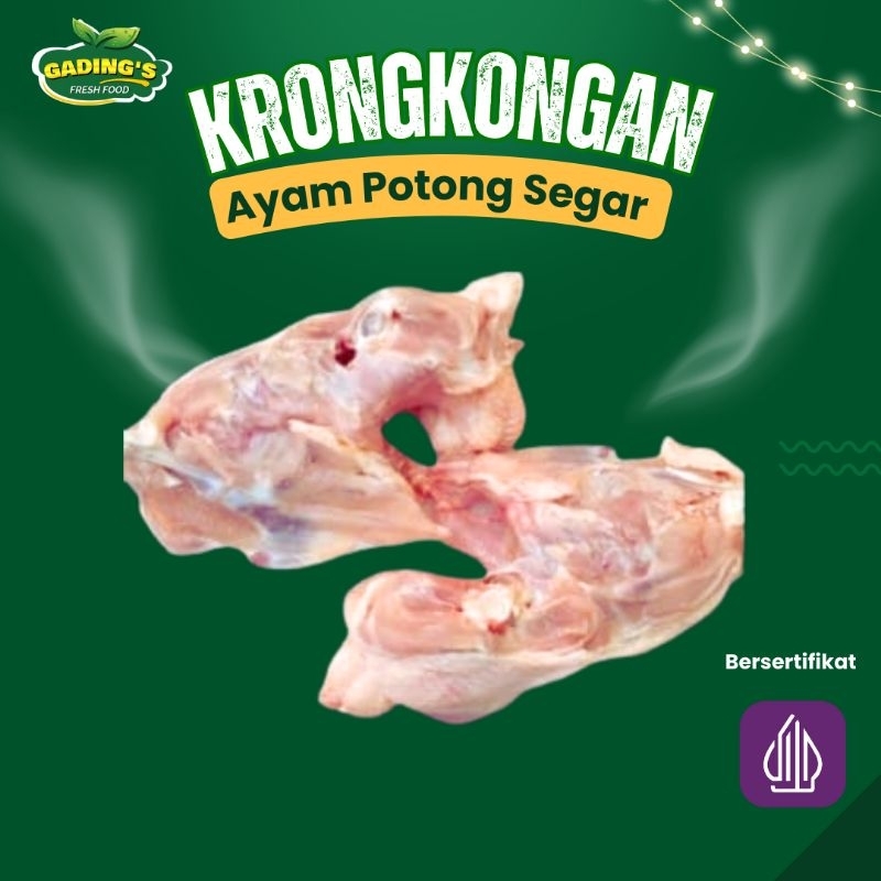 

[GADING FRESH] Ayam Potong Segar Tulang Kerongkongan 1KG