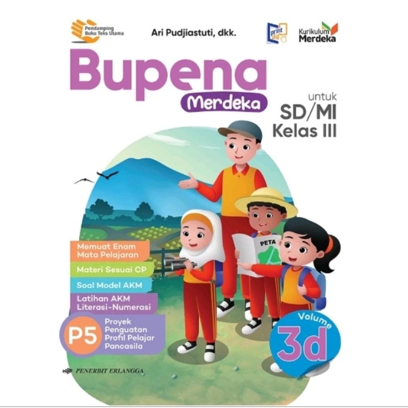 BUKU BUPENA KELAS 3D KURIKULUM MERDEKA