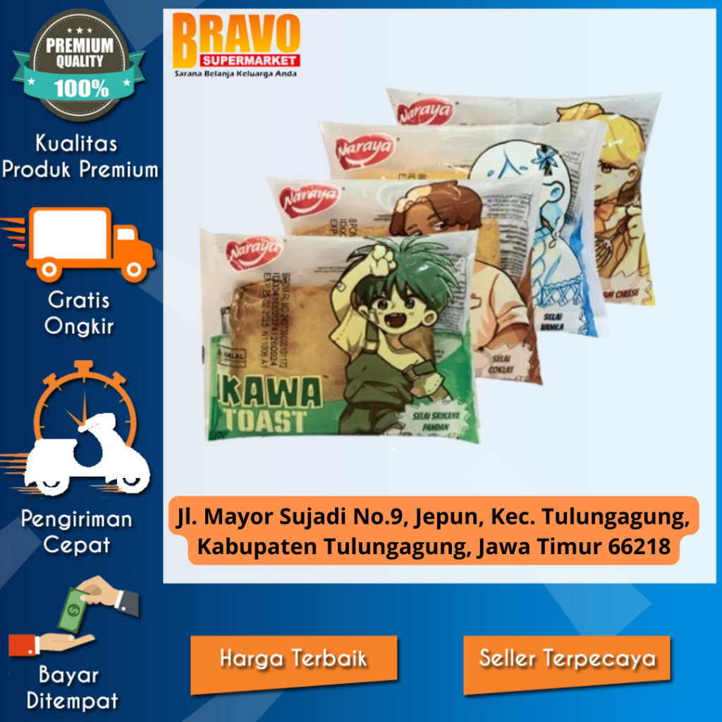 

Bravo Supermarket Tulungagung - Naraya Roti Ikawa