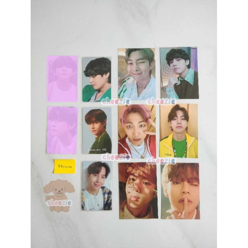 PHOTOCARD PC MPC BTS TAEHYUNG V JIN NAMJOON RM SOWOOZOO PAJAMA BUTTER CARDIGAN HYBE INSIGHT SAMSUNG