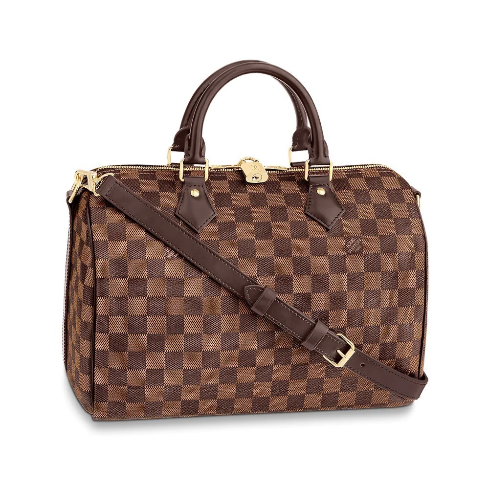 TAS LV Speedy Bandou 30 Damier 100% original lv