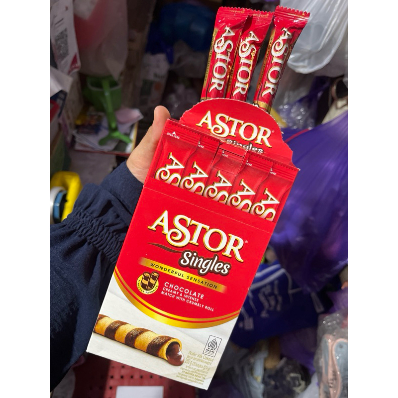 

Astor Snack Coklat 1 pak isi 20 pcs