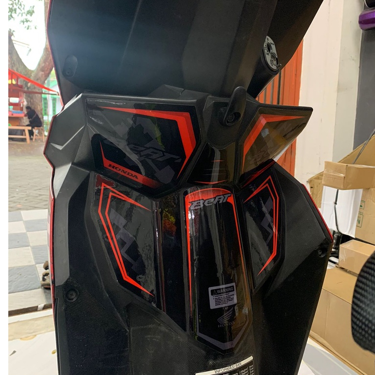Striping Beat New ESP 2016 - 2019 Tankpad Beat Pelindung Dashboard Beat Deckpad Scoopy 2023 105009