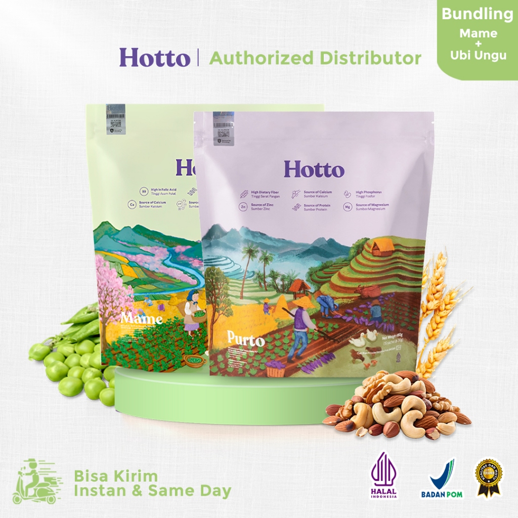 

Hotto Purto Multigrain with Purple Potato 2 pouch