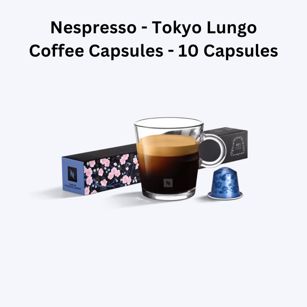 

Nespresso - Tokyo Lungo Coffee Capsules - 10 Capsules