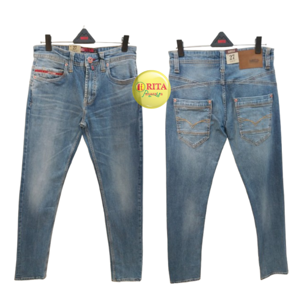 Gabrielle JCS Celana Jeans Panjang Slim Fit/Jeans Pria Slim Fit