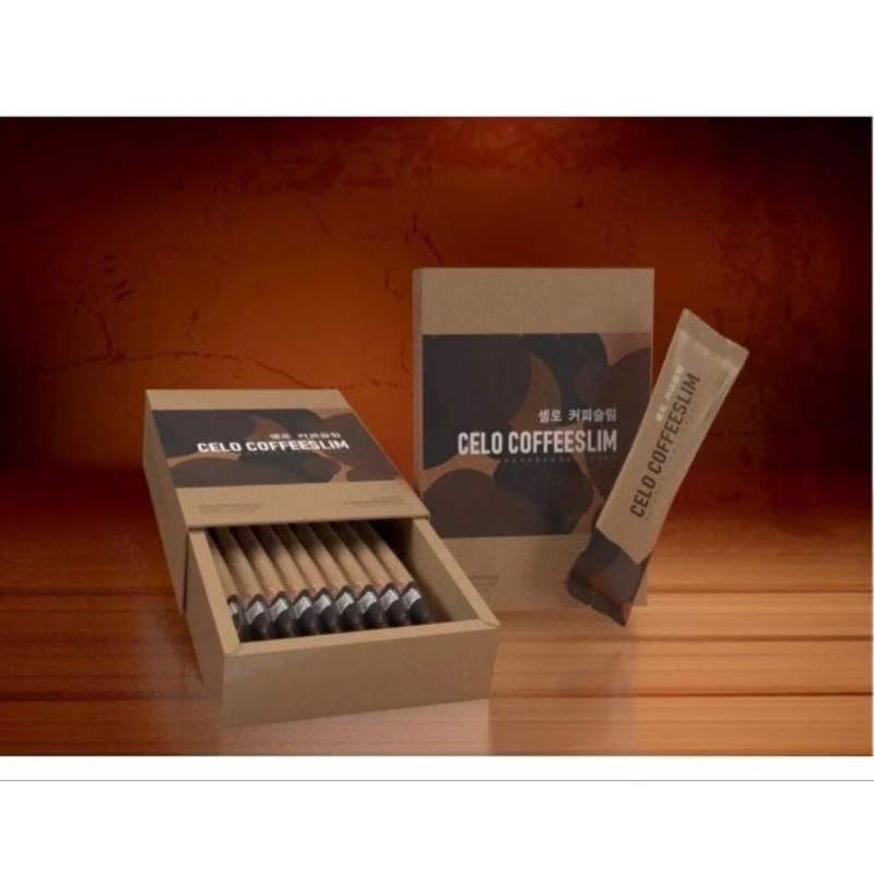 Celo Coffee  Kopi Slimming 1 ktk 10 Sachet