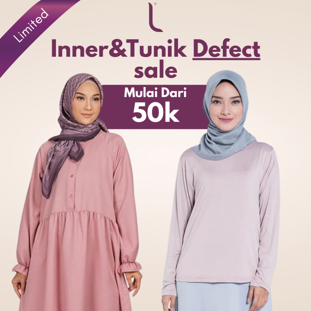 Elzatta Atasan Inner Daleman & Tunik Wanita Defect Sale