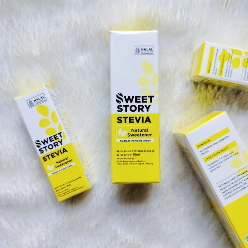 

Sweet Story Stevia Natural Sweetener HALAL | Gula Stevia | Gula Sehat | Gula 0 Kalori