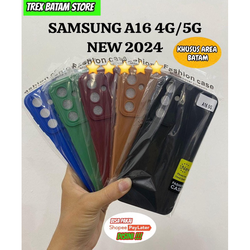 PELINDUNG HP SAMSUNG A16 5G CASE SILIKON MACARON [ BATAM ]
