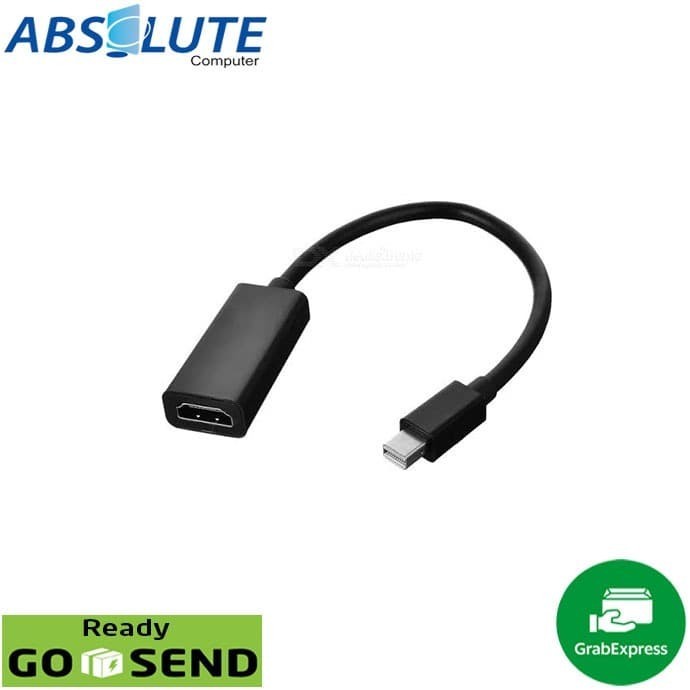 Kabel Converter Mini DP Display Port to HDMI Macbook Mac Air M1 M2 M3