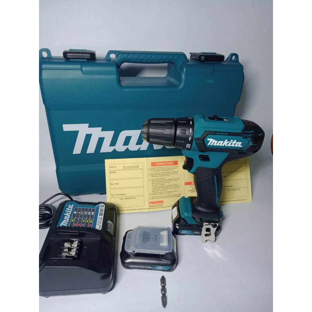 Mesin Bor Baterai Makita DF 333 DWYE DF333 DWYE DF 333DWYE df333dwye - Cordless Hammer Driver Drill