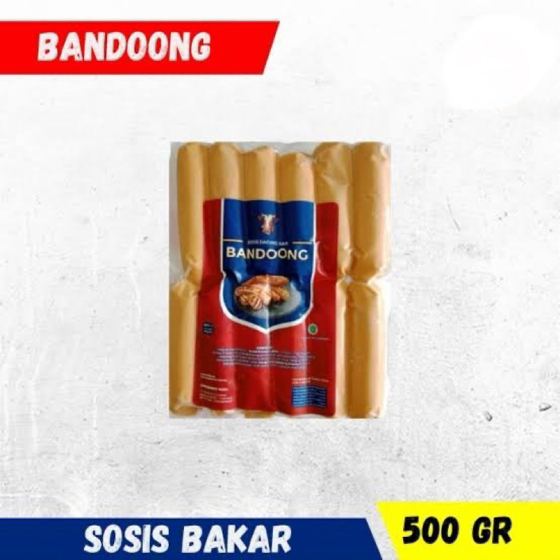 

BANDOONG Sosis Bakar Sapi 500 Gram