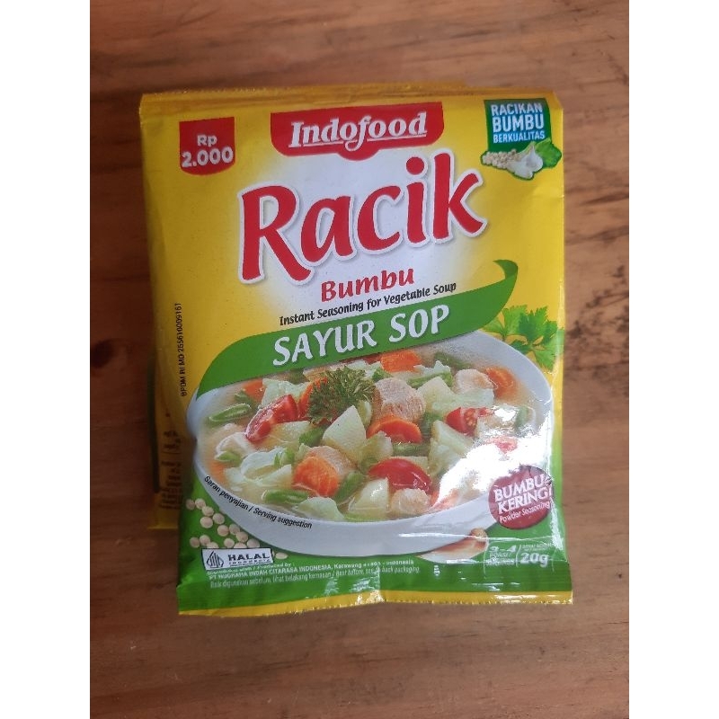 

Indofood RaciK Bumbu Sayur Sop