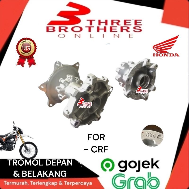 Tromol depan belakang crf 150 crf150 original