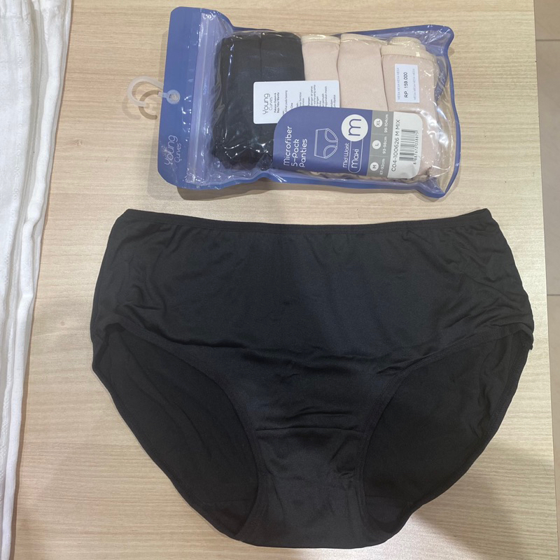 panty pack microfiber brand young curves (C04-100625, C04-100626)