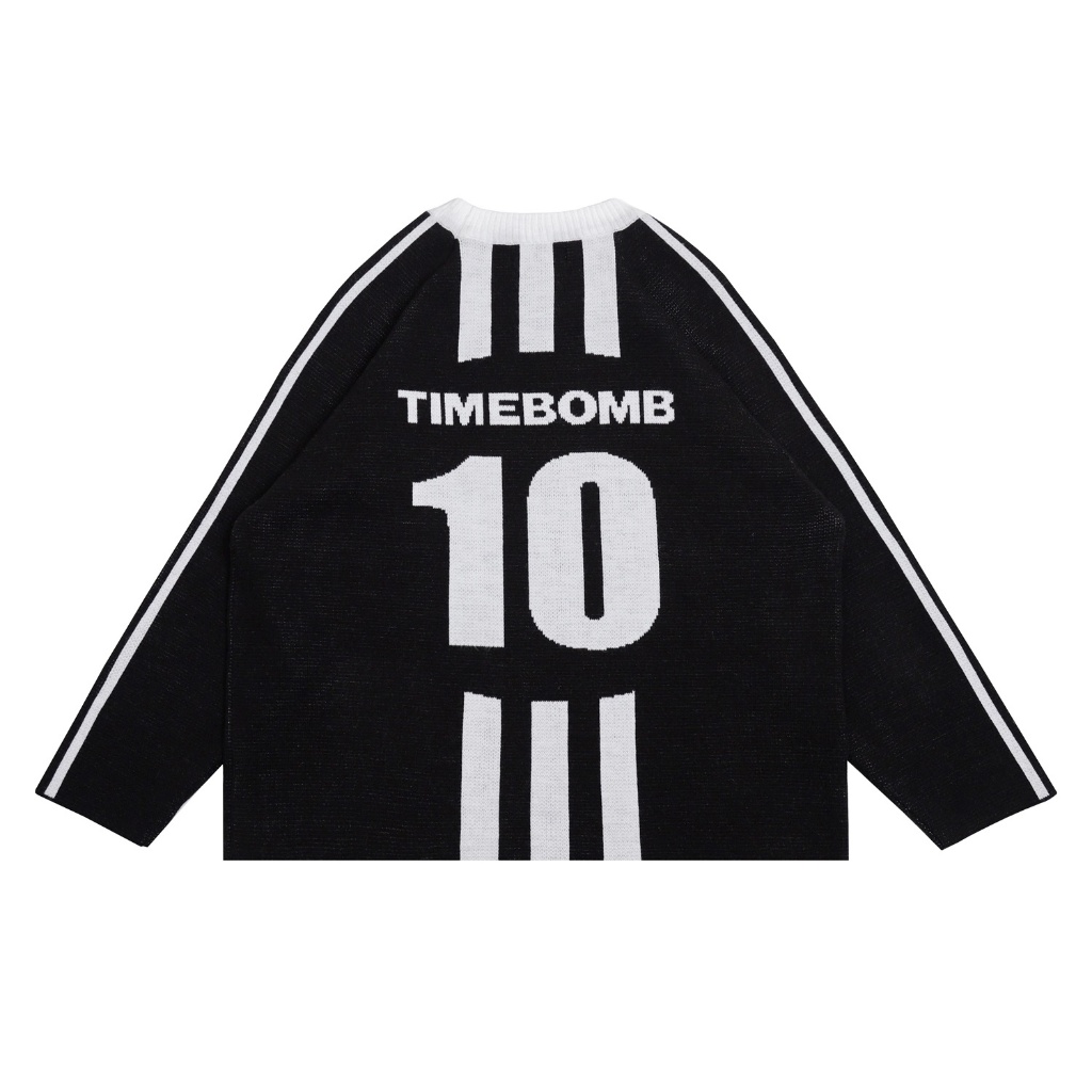 Timebomb Cardigan Knitwear Knit-Cardigan Knitwear BOXY Acrylic Switer Unisex / Switer Rajut Pria &