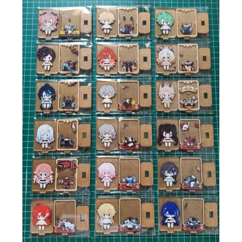 [READY] Standee Dress Up Soiheo Genshin HSR Honkai Star Rail ZZZ Soiheopanik Soiheoding