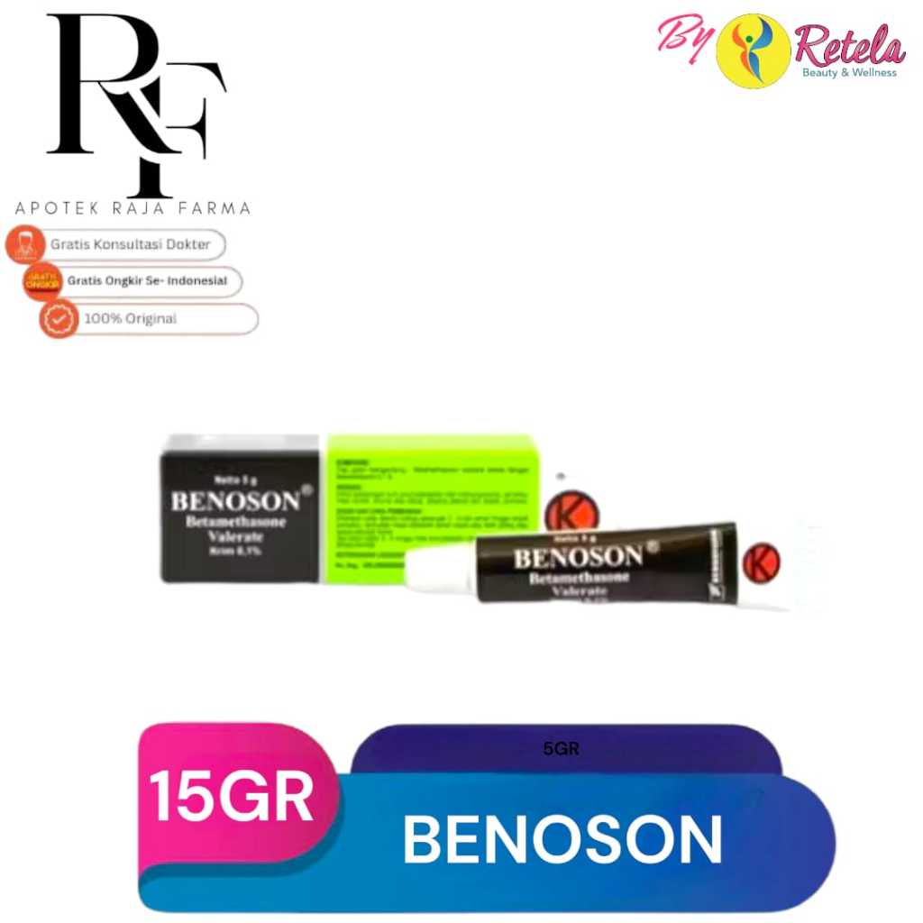 BENOSON 0.1% CREAM 15GR / Salep & Krim