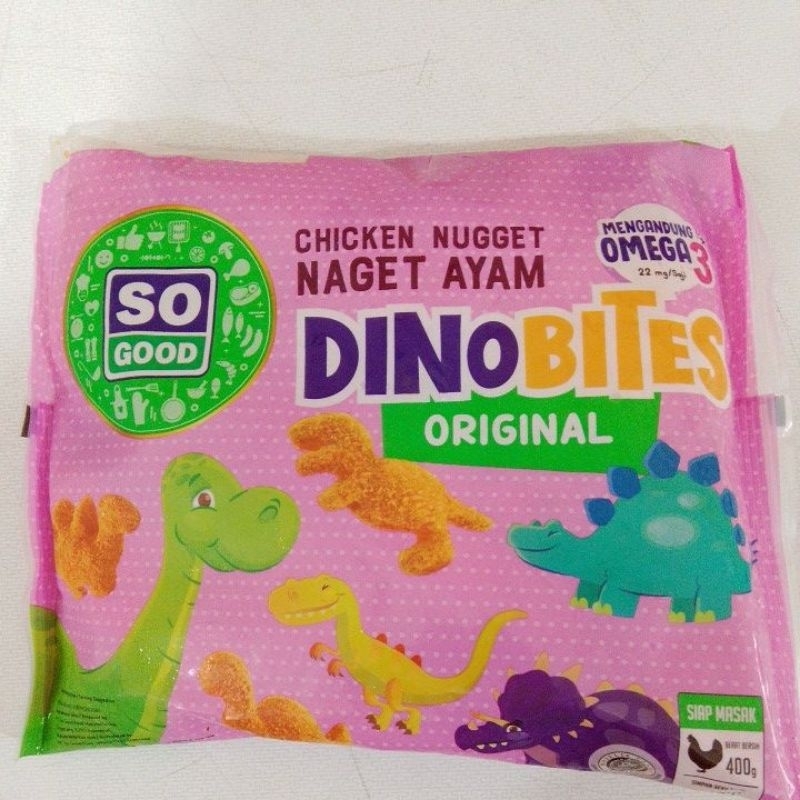 

SO GOOD NUGGET DINO BITES 400gr