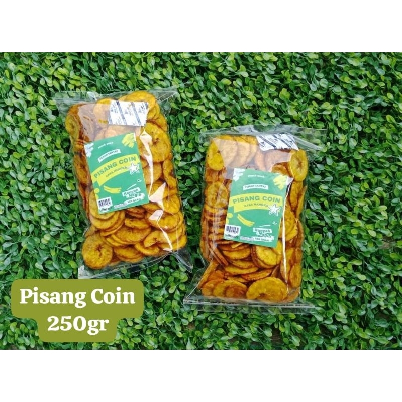 

SNACK ENACK - PISANG COIN 250GR cemilan murah jajan enak