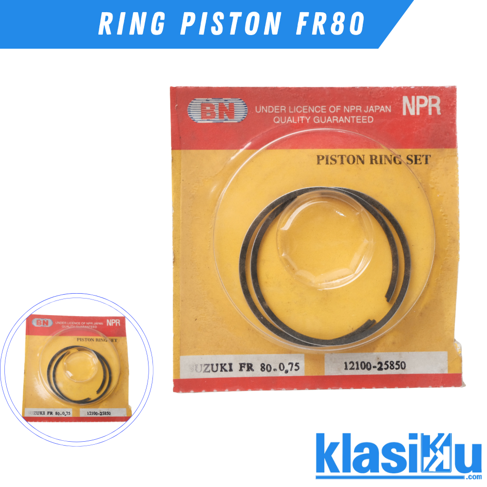 Seher Piston Suzuki Fr80 Fr 80 Oversize 75 Os 0.75 50