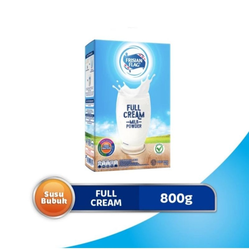 

Frisian Flag Full Cream Milk Powder Susu Bubuk Keluarga 800g 800 g