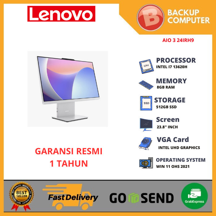 LENOVO AIO 3 24IRH9 EDID / EEID INTEL i7-13620H 8GB RAM