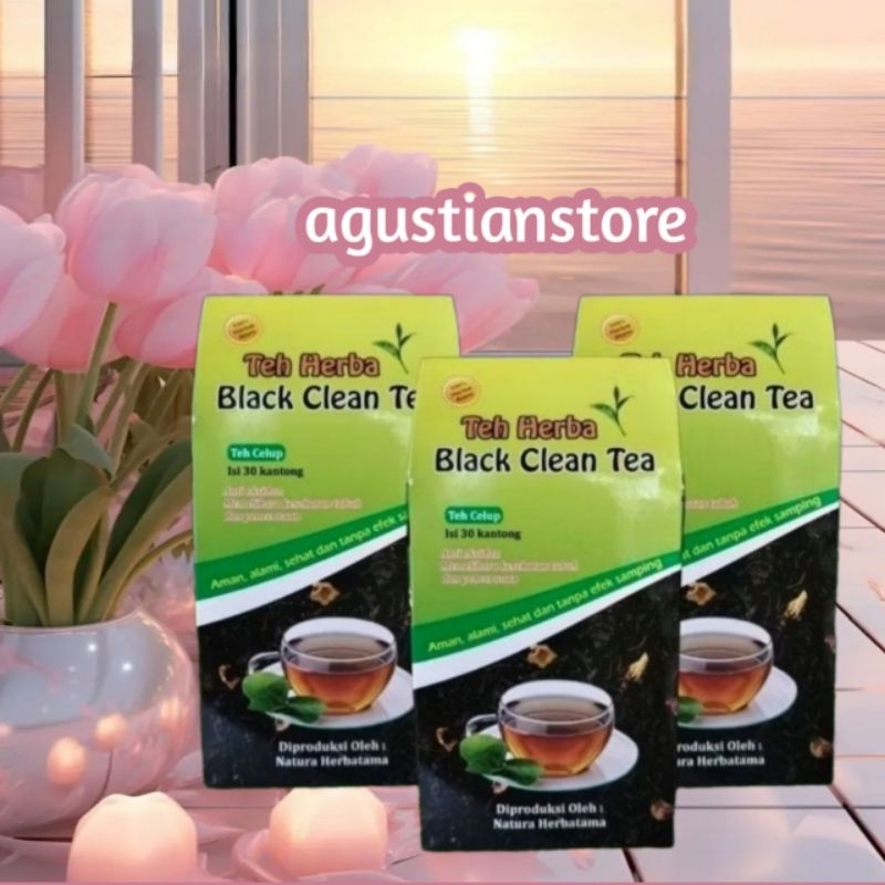 

Black Clean Tea, teh herbal untuk diet, detoksifikasi dan melangsingkan badan